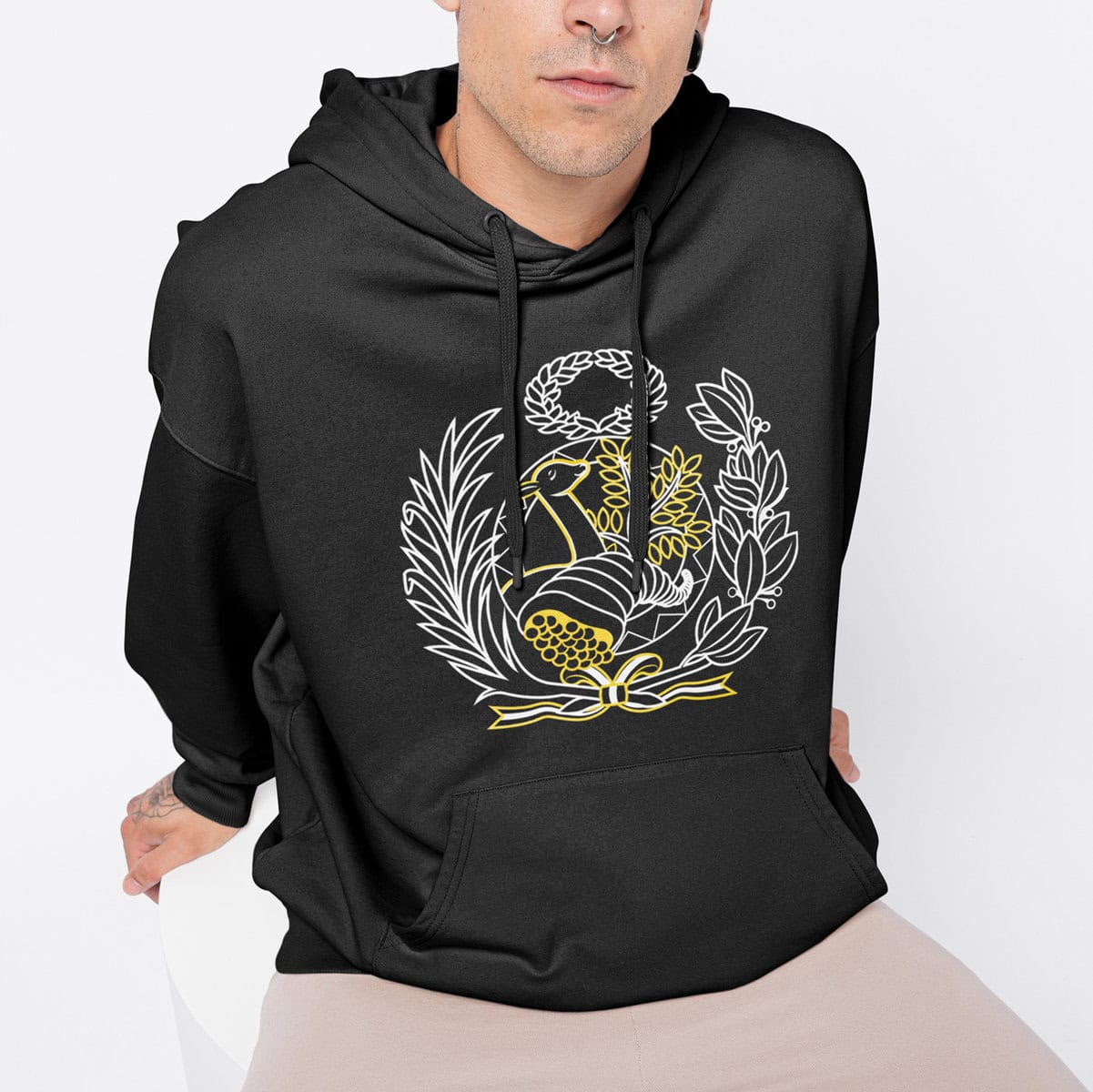Hombre Escudo Peruano Hoodie - Imagen 2