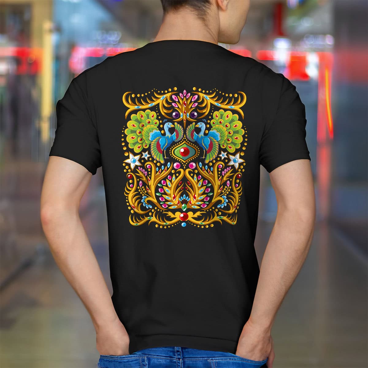 Hombre Polo Negritos de Huánuco