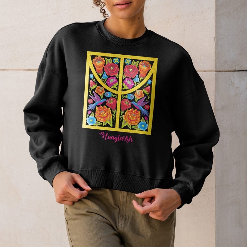 Mujer Huaylarsh Sweatshirt Perú