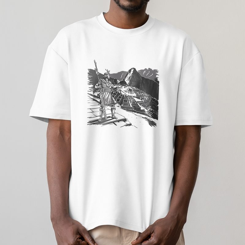 Polo de Perú Hombre Machu Picchu & Espíritu Inca