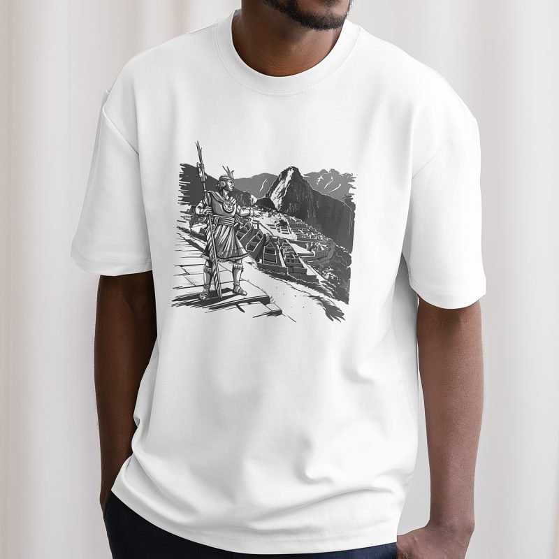 polo blanco INKA H 2