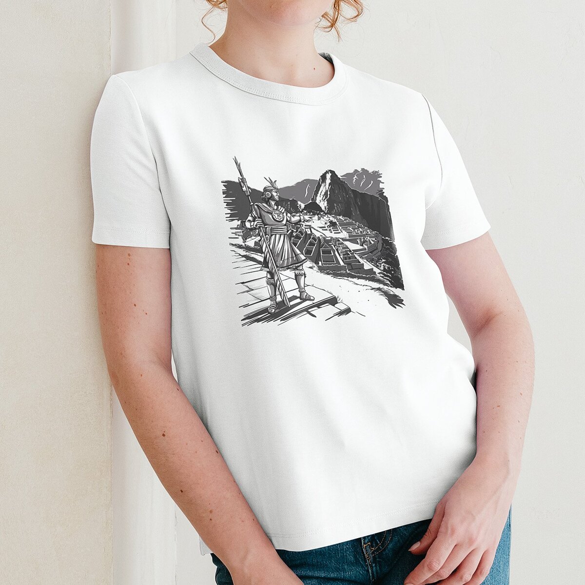 Polo de Perú Mujer Machu Picchu & Espíritu Inca - Imagen 3