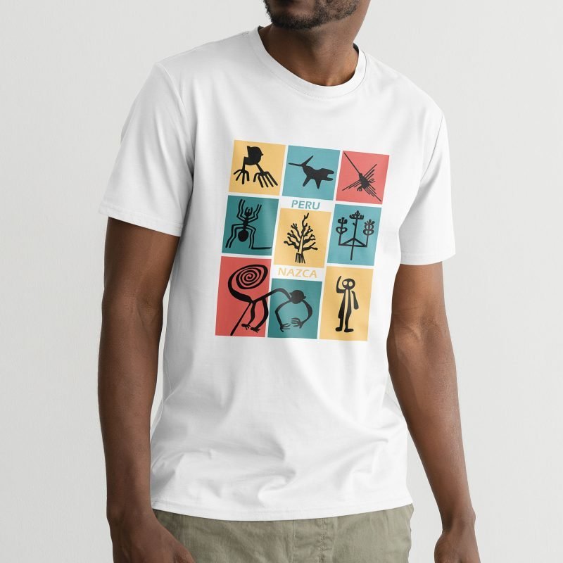 Polo de Perú Hombre Líneas de Nazca