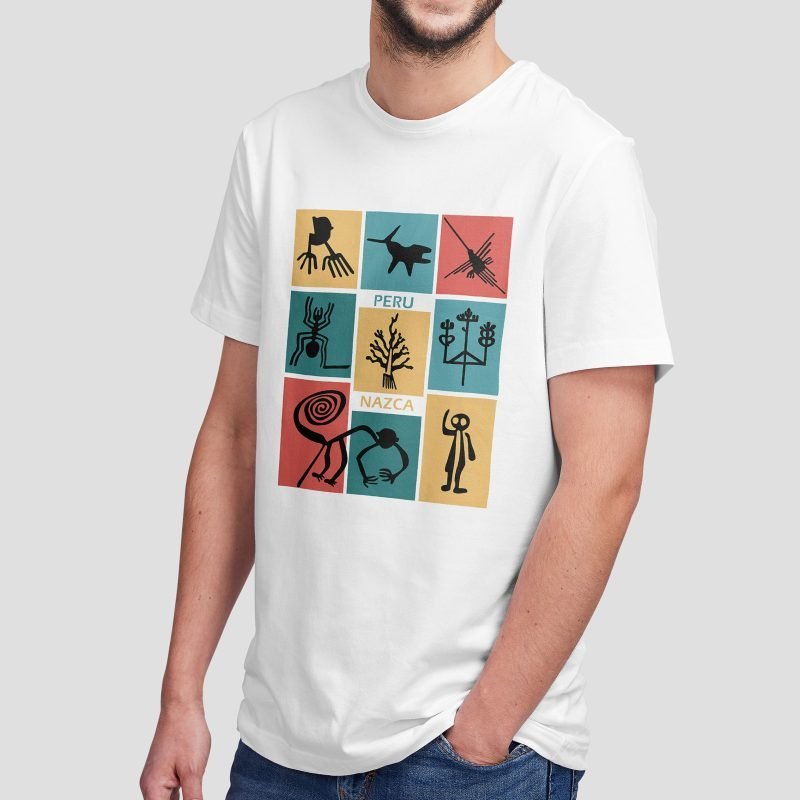 Polo Nazca Hombre Blanco