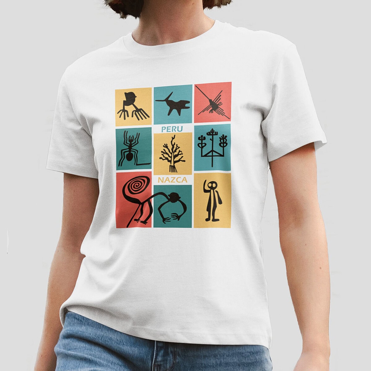 Polo de Perú Mujer Líneas de Nazca - Imagen 2