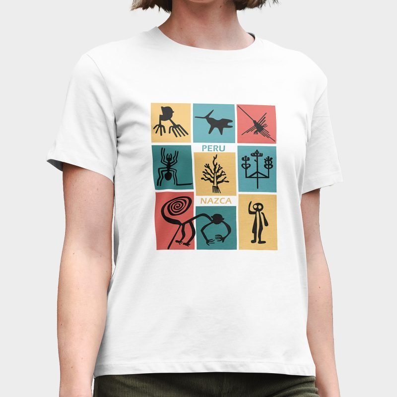 Polo de Perú Mujer Líneas de Nazca
